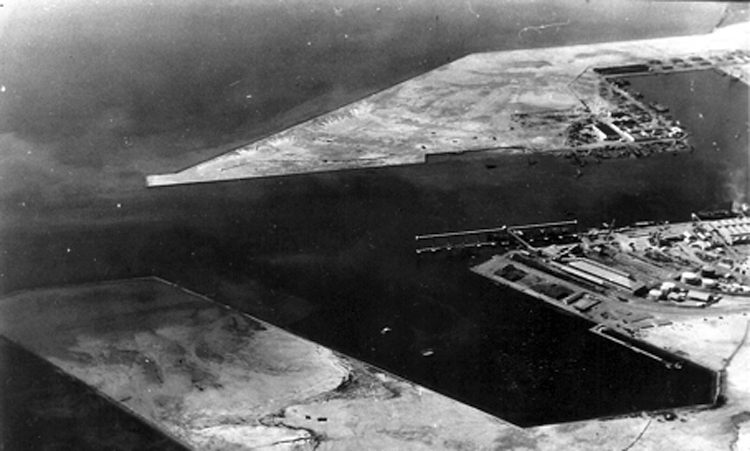 Le port de Sfax en 1950